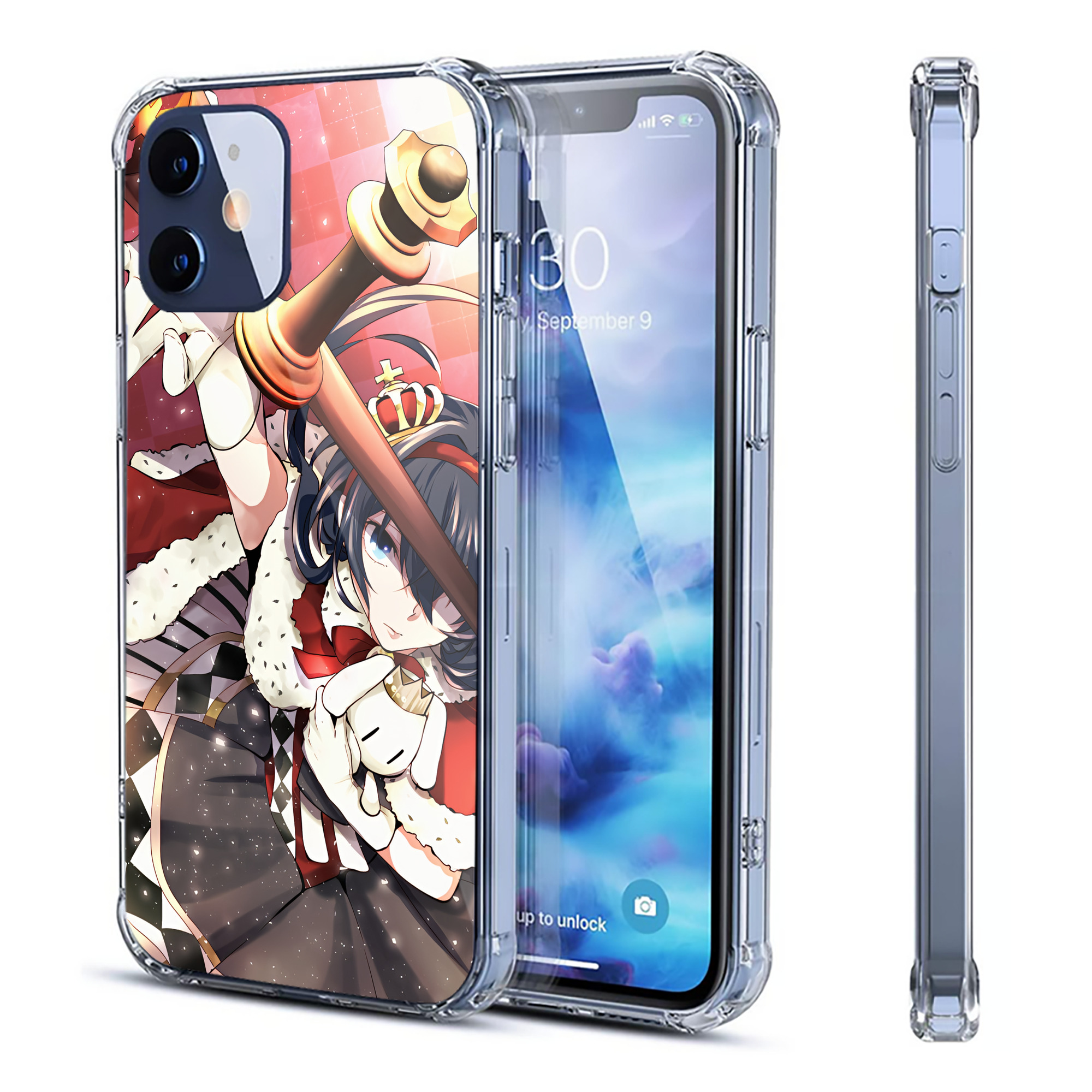 （画像用） 文豪ストレイドッグス Bungo Stray Dogs 【iPhone 12シリーズ対応】透明スマホケース（クリアソフトケース）